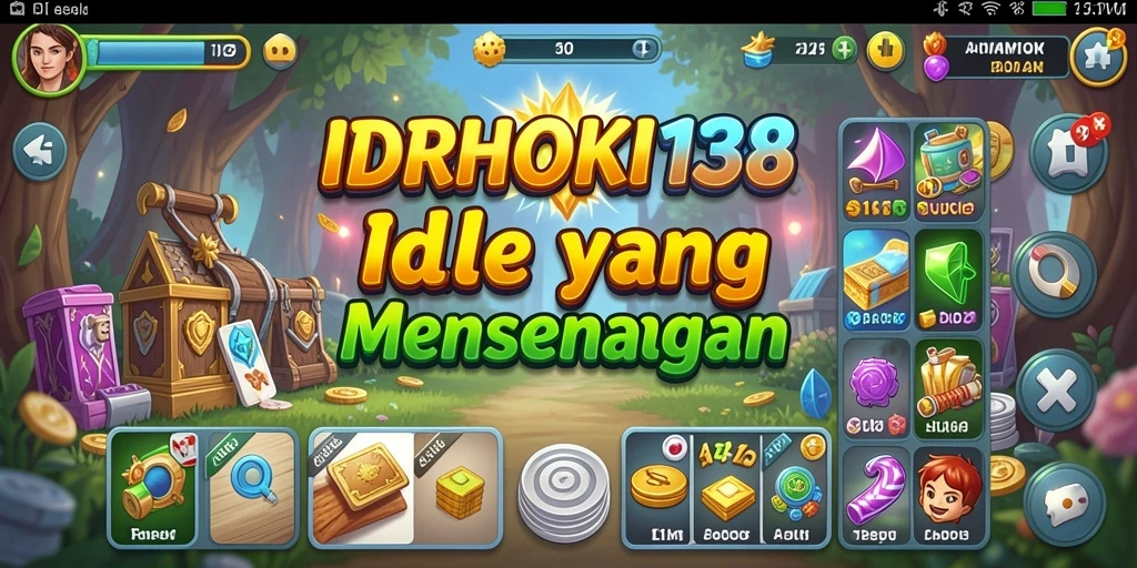 Tampilan gameplay IDRHOKI138 yang menarik dan penuh warna.