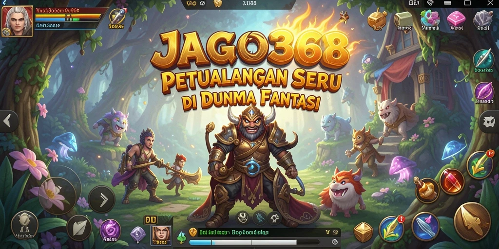 Screenshot JAGO368 menampilkan aksi petualangan yang mendebarkan.