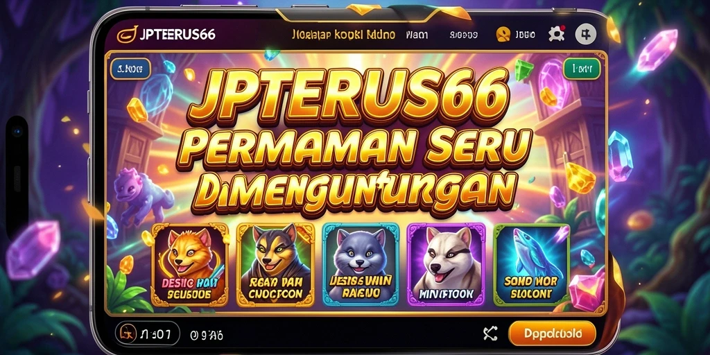 Tampilan menarik dari gameplay slot JPTERUS66.