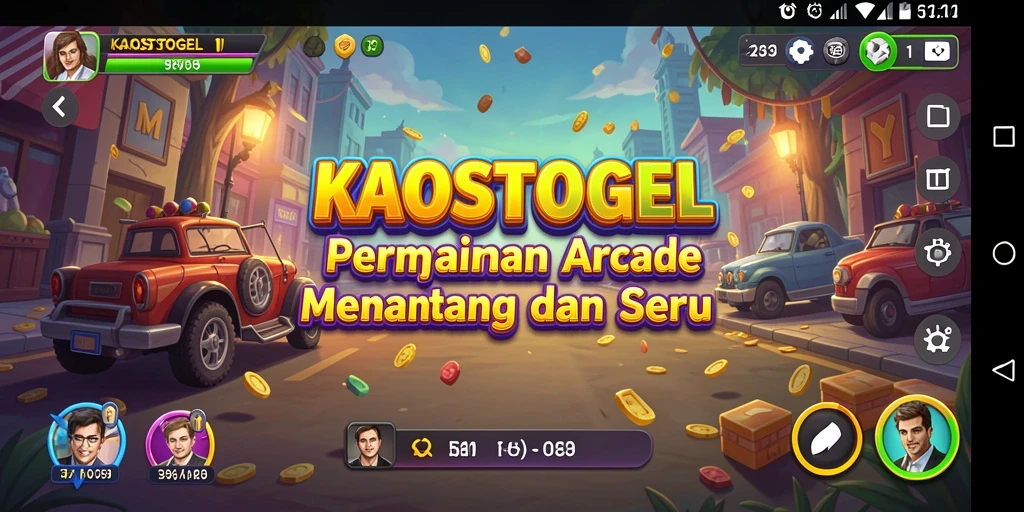 Tampilkan gameplay seru dan menantang KAOSTOGEL.