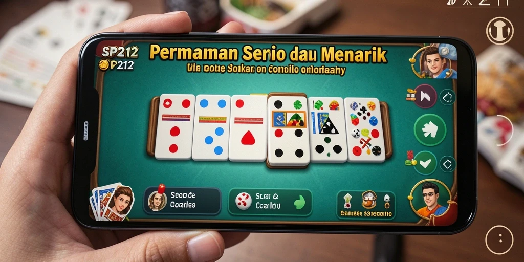 Tangkapan layar gameplay Domino yang mengasyikkan di SP212.